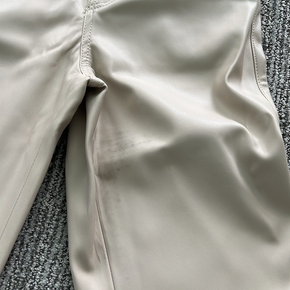 NWT Zara Leather Pants - Picture 5 of 8
